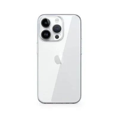 Capa Silicone iPhone 14 Pro Max Transparente