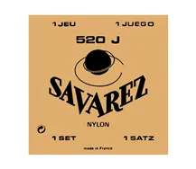 Jogo Cordas Guitarra Clássica Savarez 520J Tensão Forte