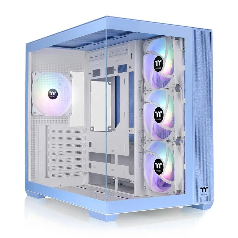 Caixa ATX Thermaltake VIEW 380 ARGB Azul S/fonte