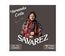 Jogo cordas guitarra clássica Savarez Y510MJ7 Yamandu Costa