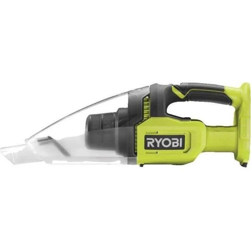 Aspirador de Mão Ryobi One+ 18V 600ml Filtro HEPA11 1100 L/min Sem Bateria