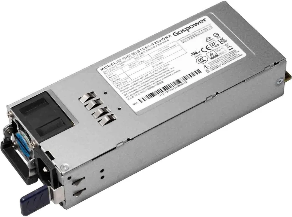 Hot Swap PSU 12Vdc 20.8A 250W for CRS812 DDQ G1251-0250WNA