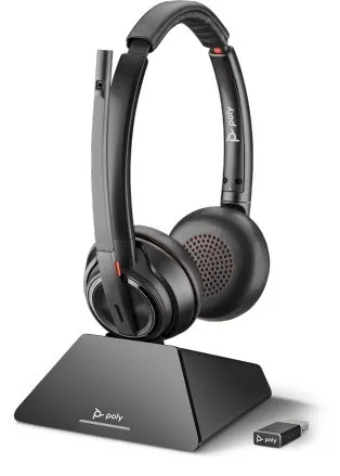 POLY 8220 UC Headset Wireless Head-band Office/Call center 209215-02