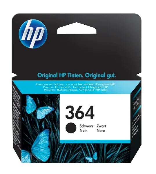 Tinteiro HP Original 364 Preto