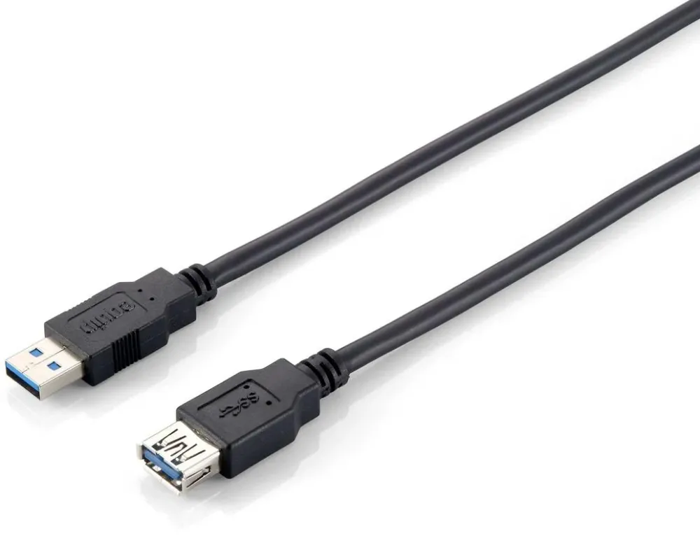 Cabo Equip Usb 3.0 M/F 3m Preto