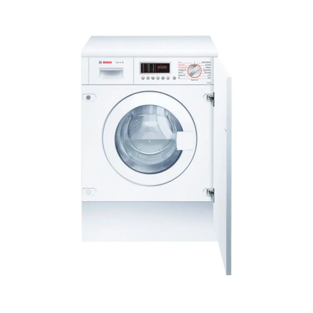 Máquina de Lavar e Secar Roupa Bosch WKD28543ES 7Kg 1400 RPM Branca