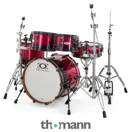 DrumCraft Series 6 Studio Purple Sparkle