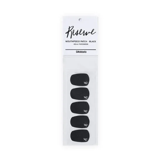 Daddario PACK PROTEÇÃO BOQUILHA Reserve RMP01B .80mm Black