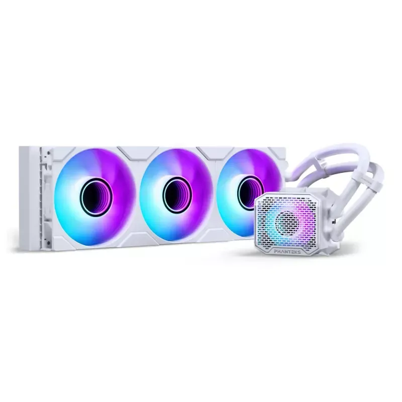 Water Cooler CPU AIO Phanteks Glacier One 360M25 Gen2 DRGB Branco