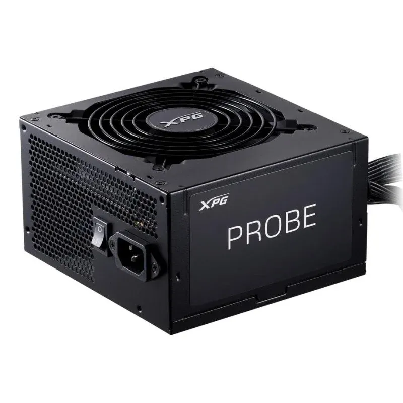 Fonte Alimentação Fuente de Alimentación XPG PROBE 600W Certificação 80 PLUS Bronze Não Modular