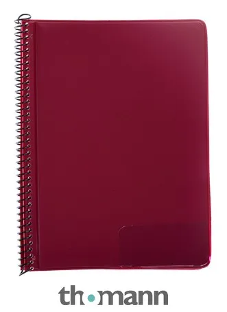 Star Marching Folder 145/10 Red