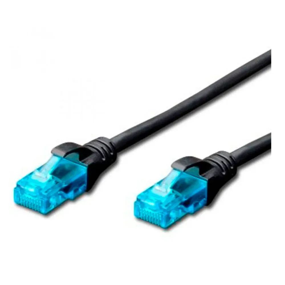 Cabo de Rede Ewent IM1173 Cat5e U/UTP 5m Preto