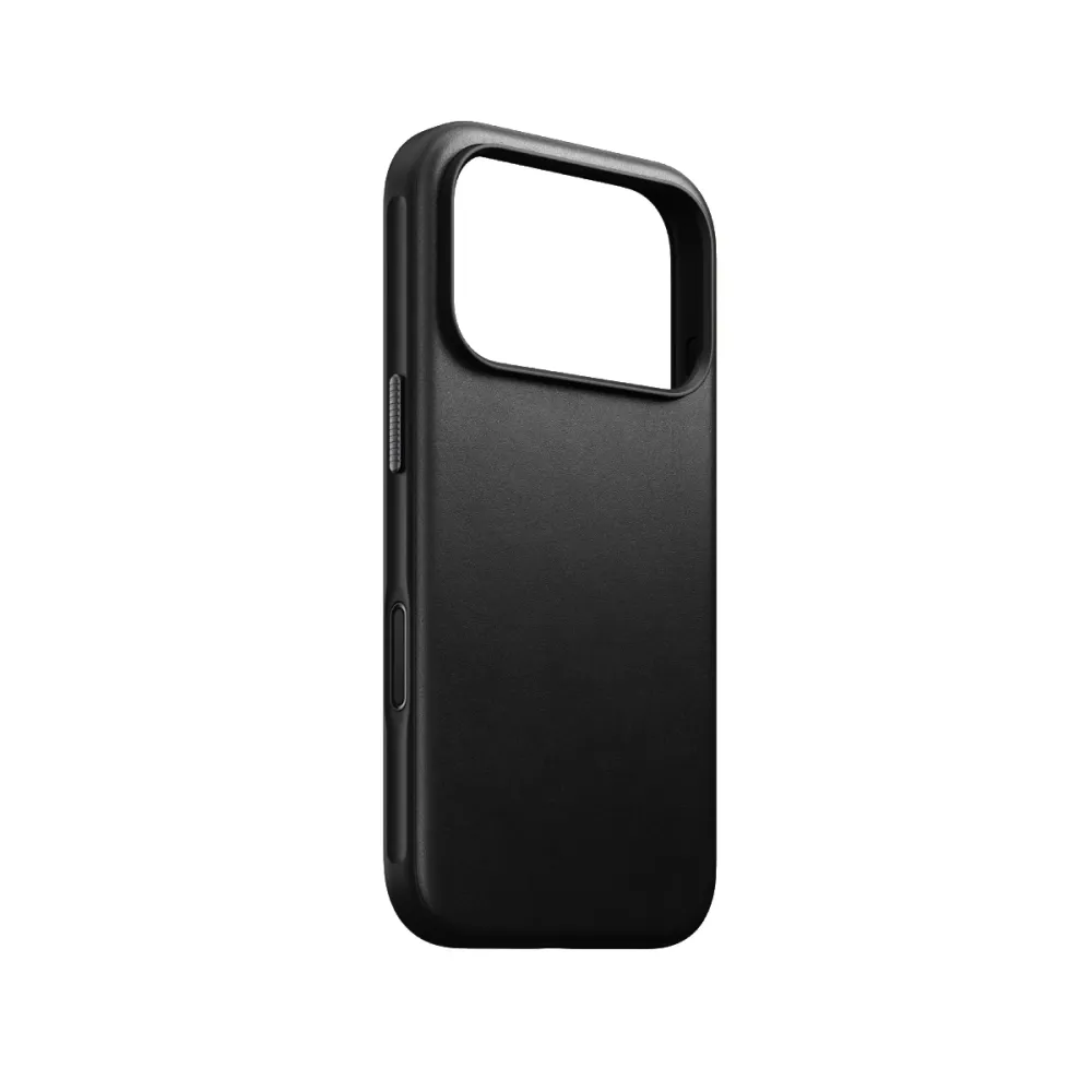Capa Nomad Couro Moderno iPhone 17 Pro Preto