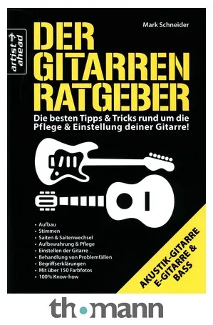 Artist Ahead Musikverlag Der Gitarrenratgeber