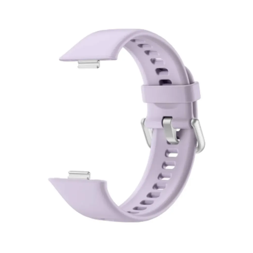 Bracelete Silicone Huawei Watch Fit 4 Roxo