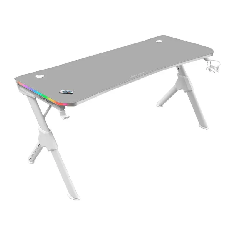 Mars Gaming MGD140 RGB Mesa Gaming 140x60cm Branca