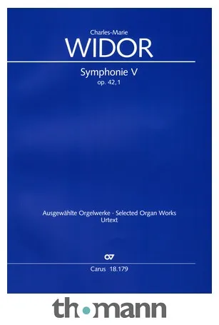 Carus Verlag Widor Sinfonie V