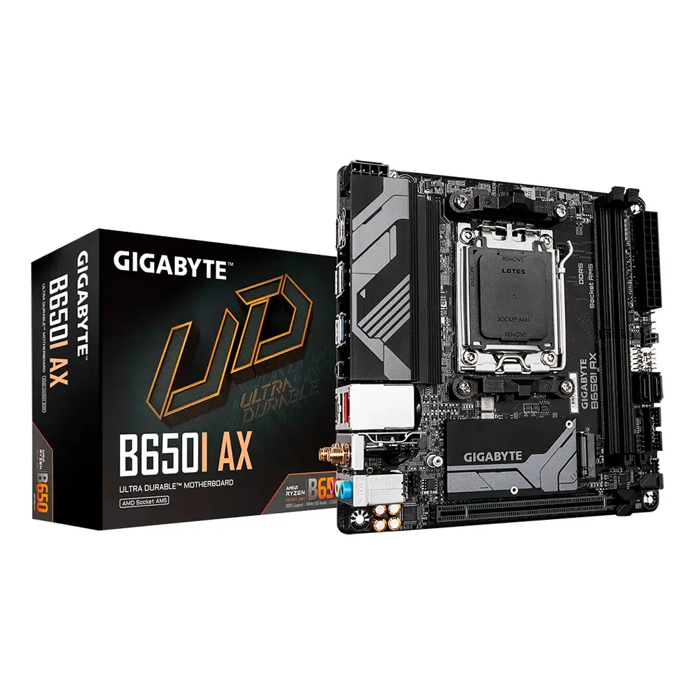 Motherboard Mini-ITX Gigabyte B650I AX SktAM5