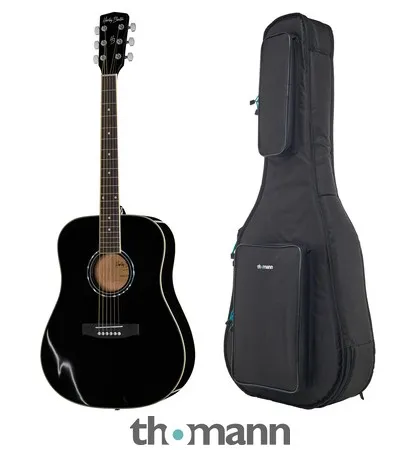 Harley Benton D-120BK w/Bag
