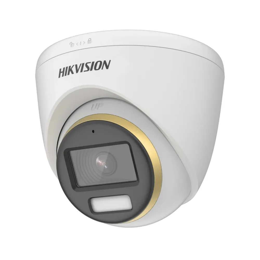 Câmara de Segurança Hikvision Pro Dome 4em1 2MP 2.8mm ColorVu IP67 Branca
