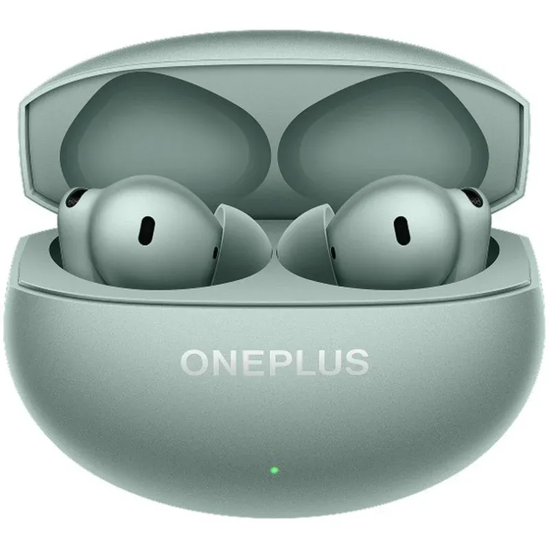 OnePlus Buds 4 Auriculares Bluetooth com Cancelamento de Ruído, IA e Autonomia 45h Zen Green