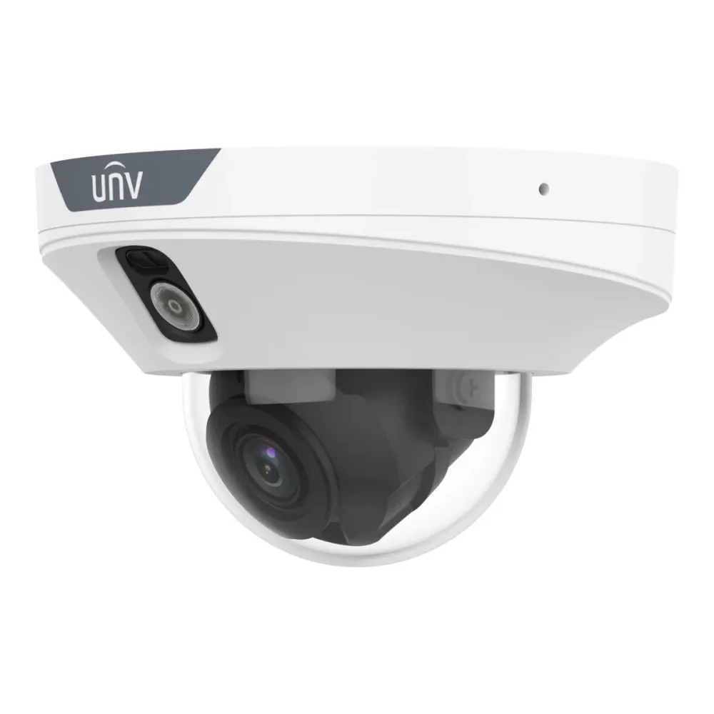 Câmara de Segurança IP Uniview Easy Mini Dome PoE 2MP 2.0mm Dual Light Branca - IPC312LP-ADF20KC-DL