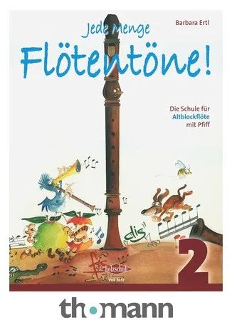 Holzschuh Verlag Jede Menge Flötentöne 2 Alto