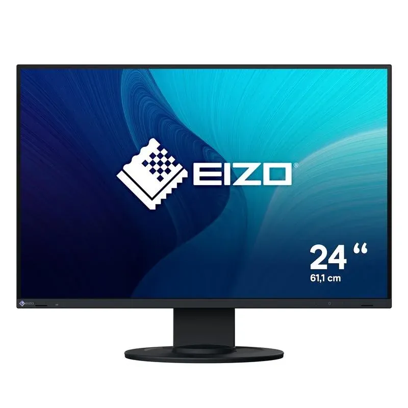 Monitor Eizo FlexScan EV2410R 24.1" WUXGA 75Hz IPS Preto Altura Ajustável 5ms