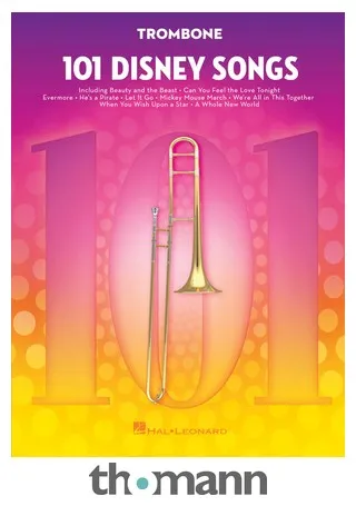 Hal Leonard 101 Disney Songs Trombone