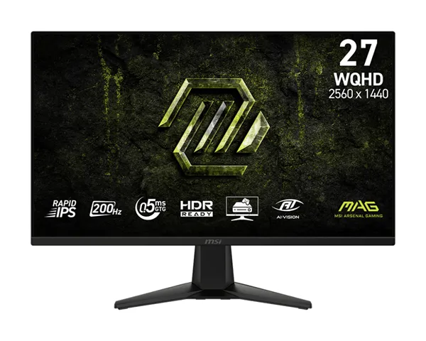 Monitor MSI 27″ MAG 275QF E20 IPS WQHD 16:9 200Hz AdaptiveSync (0.5ms)