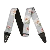 Correia guitarra Fender Floral Gray