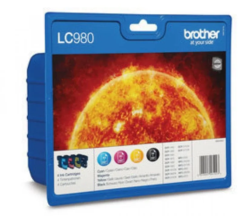 TINTAS LC980VALBP PACK 4 COLORES