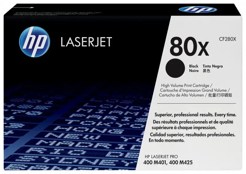TONER NEGRO HP 80X LASERJET