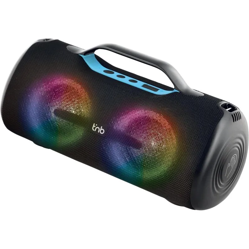 T'nB Boost Blaster Altifalante Bluetooth 60W com USB e Jack 3,5mm, RGB e Proteção IP55