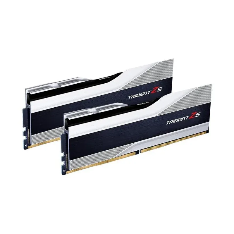 Memória RAM G.Skill Trident Z5 64GB 2x32GB DDR5 6000MHz CL32 Heatsink Dual-Channel Prateado