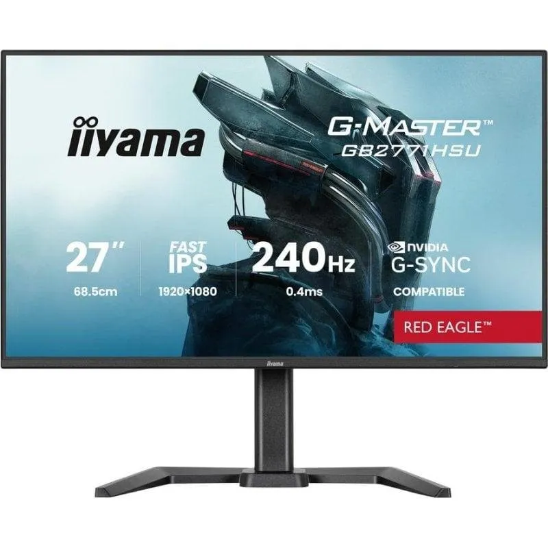 Monitor iiyama G-Master GB2771HSU-B1 27" FullHD 240Hz Fast IPS G-SYNC HDR10 0,4ms