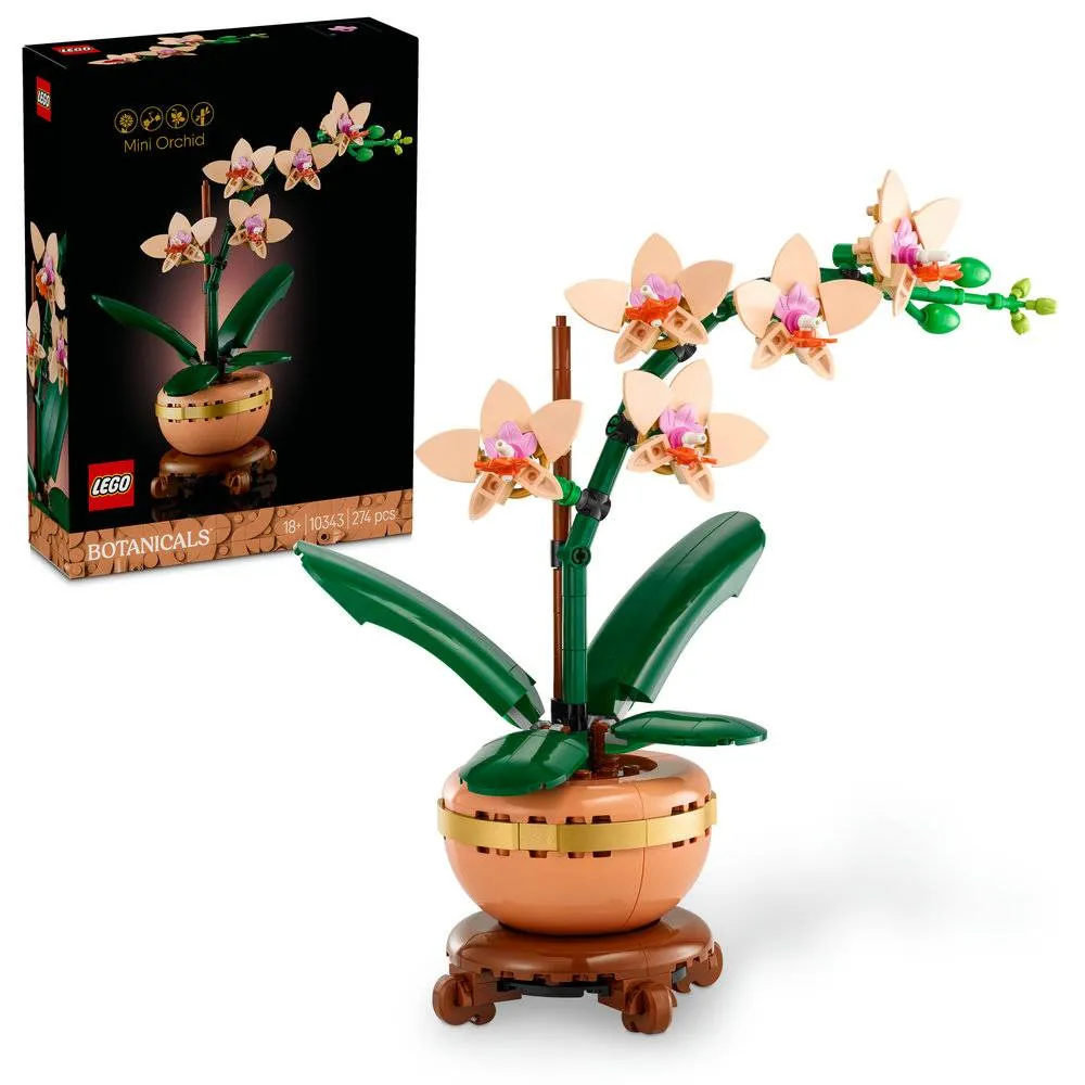 LEGO Botanicals Collection Orquídea em Miniatura - 10343