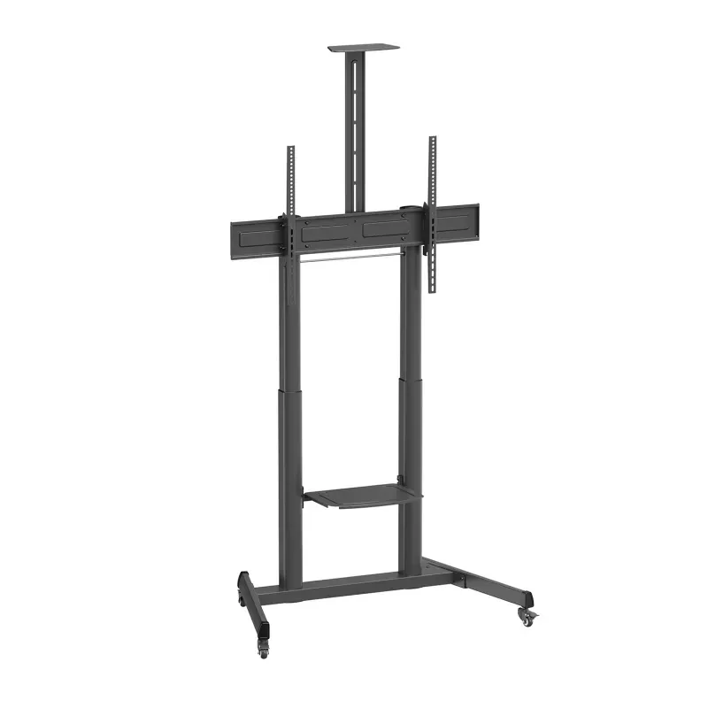 Napofix Suporte de Chão Móvel Horizontal para TVs de 60" a 100" HAS Preto - VWA1230B-A
