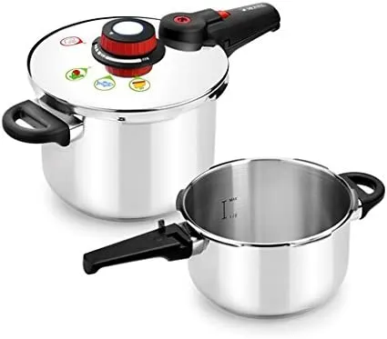 Panela De Pressão Rápida Monix Selecta 4+6L