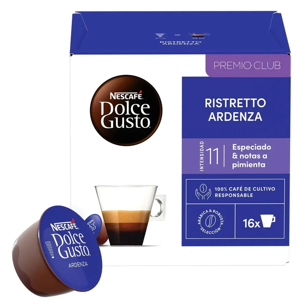 Cápsulas Dolce G. 12562727 Ristreto Ardenza 16Caps