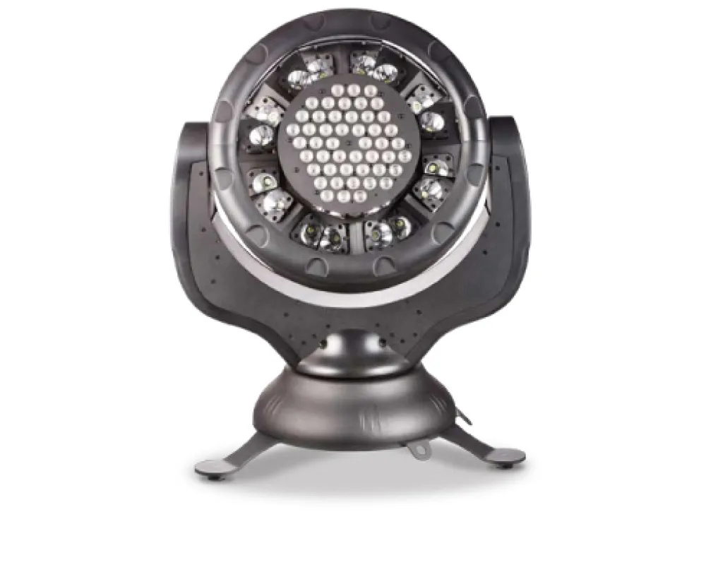 Art System Thunder 8144 - 48 x 3W RGB, rgbw strobe, 8 x 10W white rays