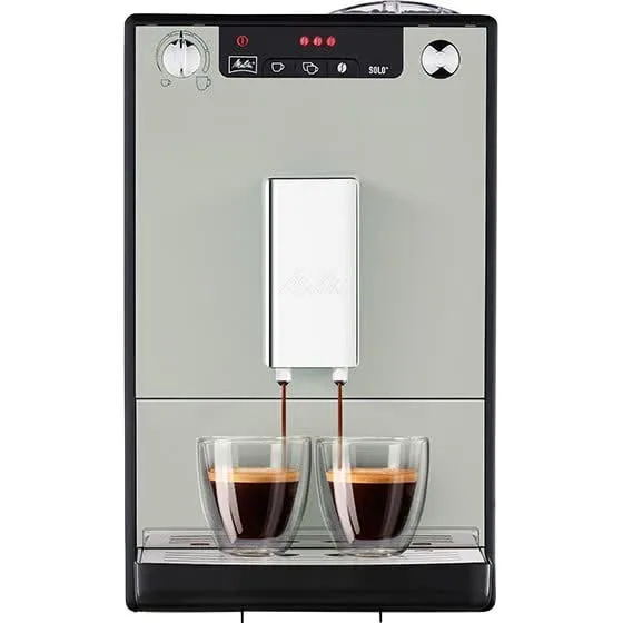 Máquina Do Café Melitta E950-877 Somente Sandy Grey Automat.