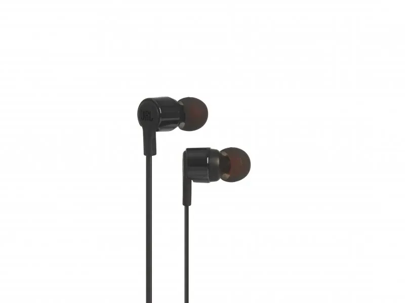 JBL EARPHONES TUNE T210 3.5" C/ BOLSA TRANSPORTE BLACK