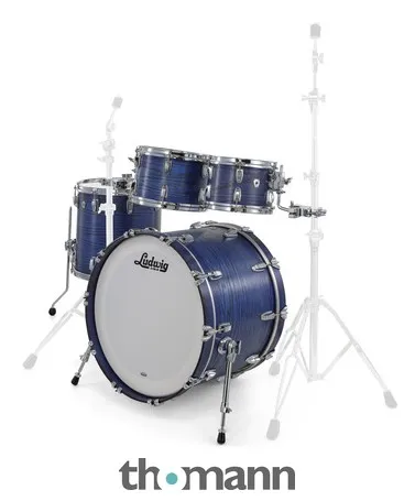 Ludwig Classic Oak Studio 22 Blue B.