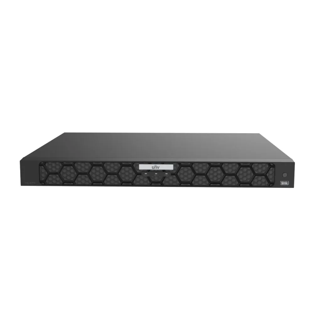 Gravador NVR Uniview Prime 32 Canais IP Preto - UV-NVR504-32B-IQ
