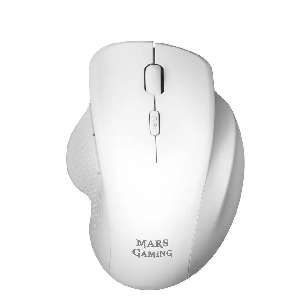 Rato Óptico Mars Gaming MMWERGO 3200DPI Wireless Branco