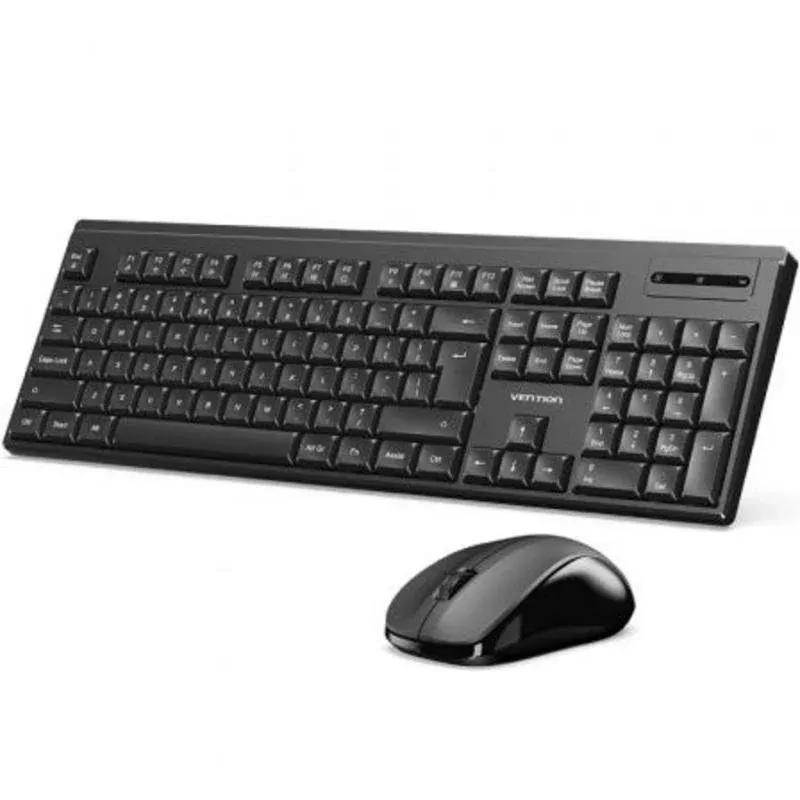 Teclado de membrana Vention KTZB0-EN Layout EN com rato sem fios