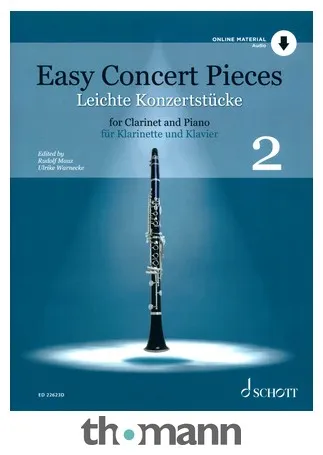 Schott Easy Concert Pieces Clarinet 2