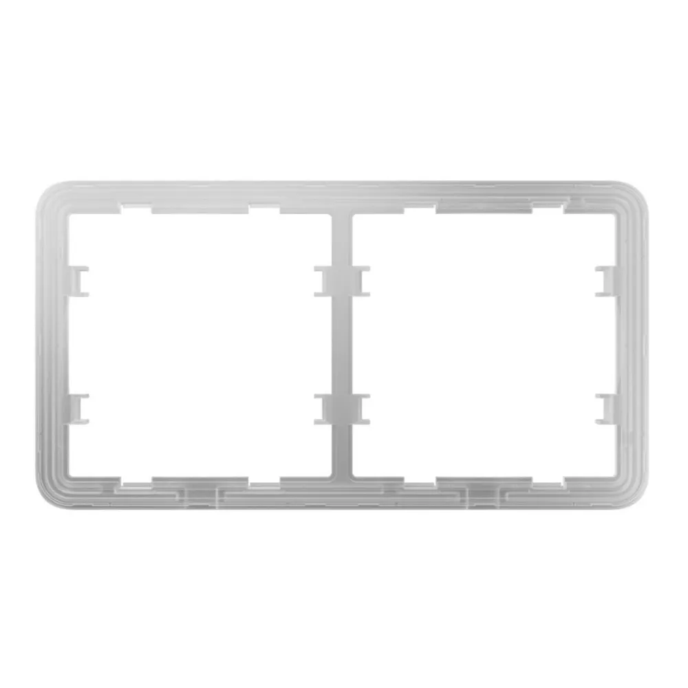 Moldura para dois interruptores - Compatível com 2 x AJ-SIDEBUTTON - Ajax - LightSwitch Frame (2 seats)