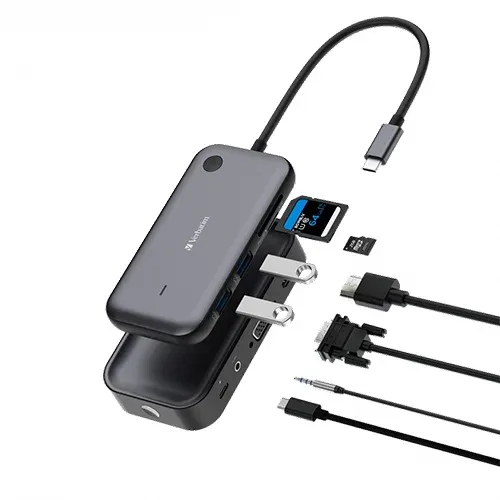 Transmissor Vídeo Verbatim Full HD Wireless USB-C Share My Screen